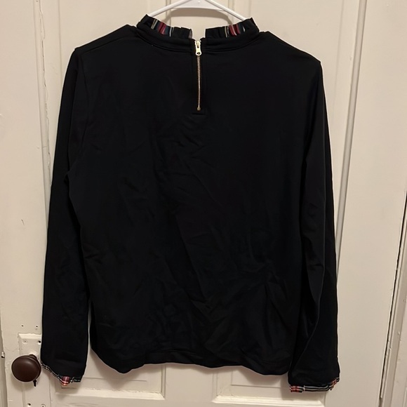 J. Crew Factory Tartan Ruffle-Collar Pullover - Picture 10 of 13